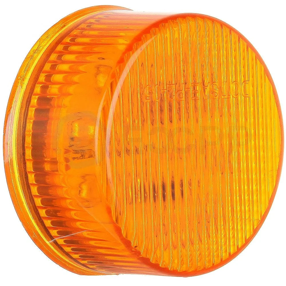 10x 2 inch Round Amber Side Marker Trailer Light 9 led tail turn light 12v KOEEP [5]