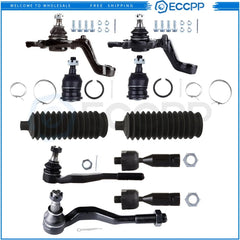 10x Fits 1999-2004 Tacoma 4WD Front Upper Lower Ball Joints Outer Tie Rod End 6B93BC-57 [1]