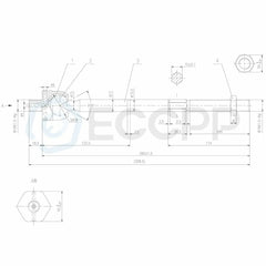 10x For 03 04 Ford Expedition Front Control Arm Ball Joint Tie Rod Ends Sway Bar 6B93BC-57 [4]