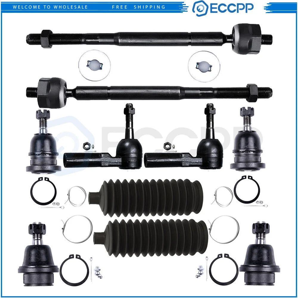10x For 2005-15 Toyota Tacoma 2WD 5-Lug Front Lower Upper Ball Joint Tie Rod End 6B93BC-57 [1]