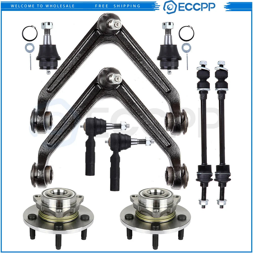 10x Front Control Arm Ball Joint Tie Rod End Sway Bar For 02-05 Dodge Ram 1500 6B93BC-57 [1]