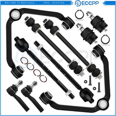 10x Front Sway Bars Control Arms Ball Joints For 98- 2001 Ford Ranger Suspension 6B93BC-57 [1]