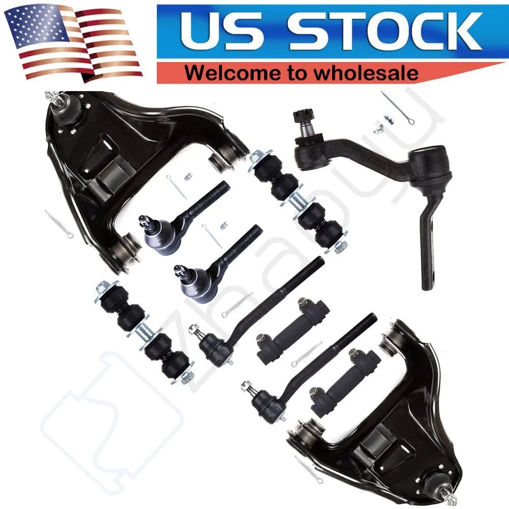 11Pc Suspension Control Arm Sway Bar Kit For 1995-2002 2003 2004 2005 Chevrolet 6B93BC-57 [1]