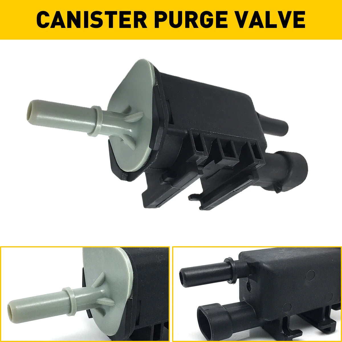 12597341 Fuel Tank Evaporator Control Vapor Canister Purge Valve Solenoid For GM 6B93BC-57 [8]