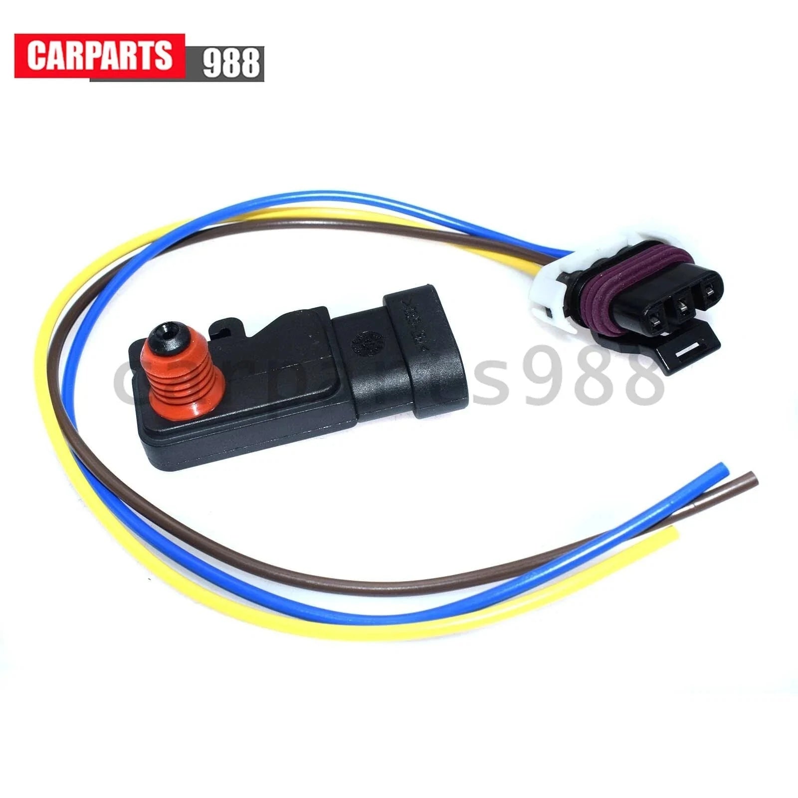 12614970 MAP Absolute Pressure Sensor & Pigtail For Chevy Pontiac Buick Cadillac 6B93BC-57 [2]