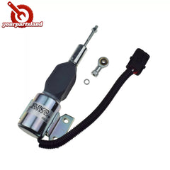 12V Fuel Shut Off Solenoid 3932529 for Cummins 4BT 6BT 5.9L SA-4756-12 3935431 6B93BC-57 [1]