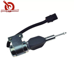12V Fuel Shut Off Solenoid 3932529 for Cummins 4BT 6BT 5.9L SA-4756-12 3935431 6B93BC-57 [2]