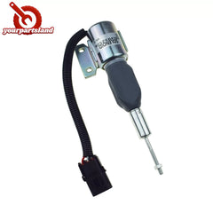 12V Fuel Shut Off Solenoid 3932529 for Cummins 4BT 6BT 5.9L SA-4756-12 3935431 6B93BC-57 [3]