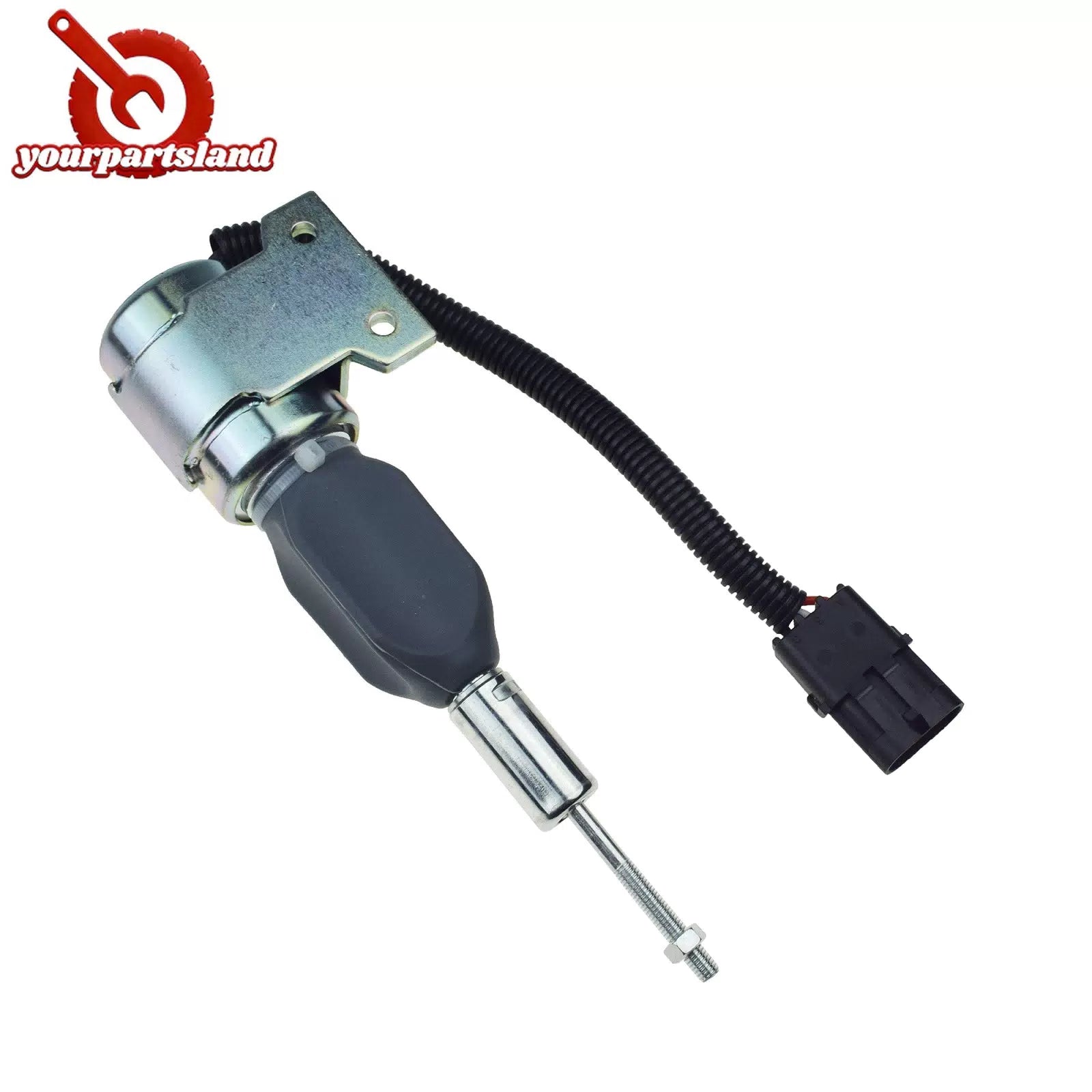 12V Fuel Shut Off Solenoid 3932529 for Cummins 4BT 6BT 5.9L SA-4756-12 3935431 6B93BC-57 [4]