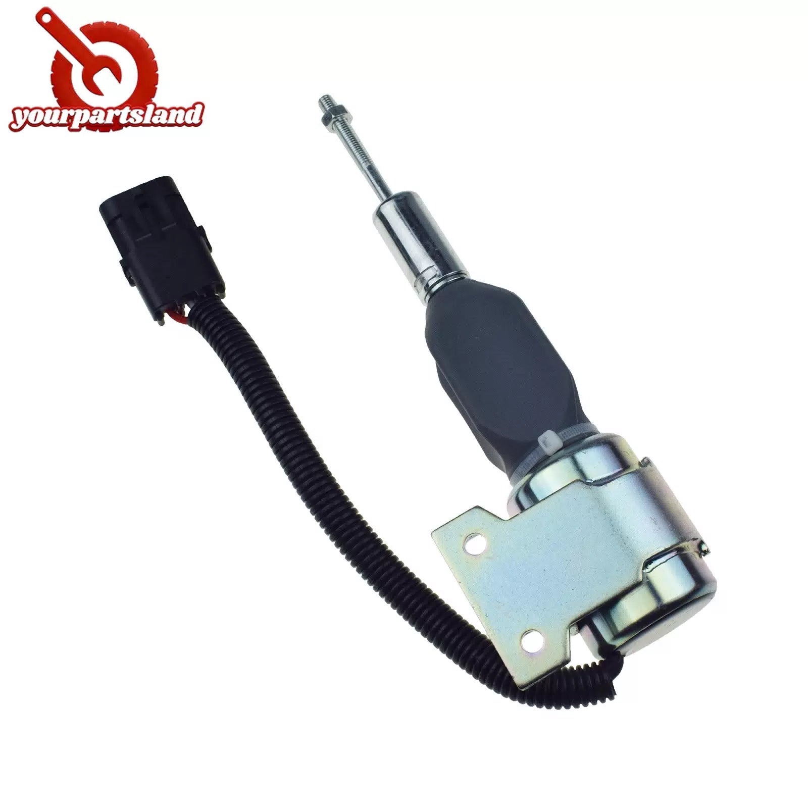 12V Fuel Shut Off Solenoid 3932529 for Cummins 4BT 6BT 5.9L SA-4756-12 3935431 6B93BC-57 [5]