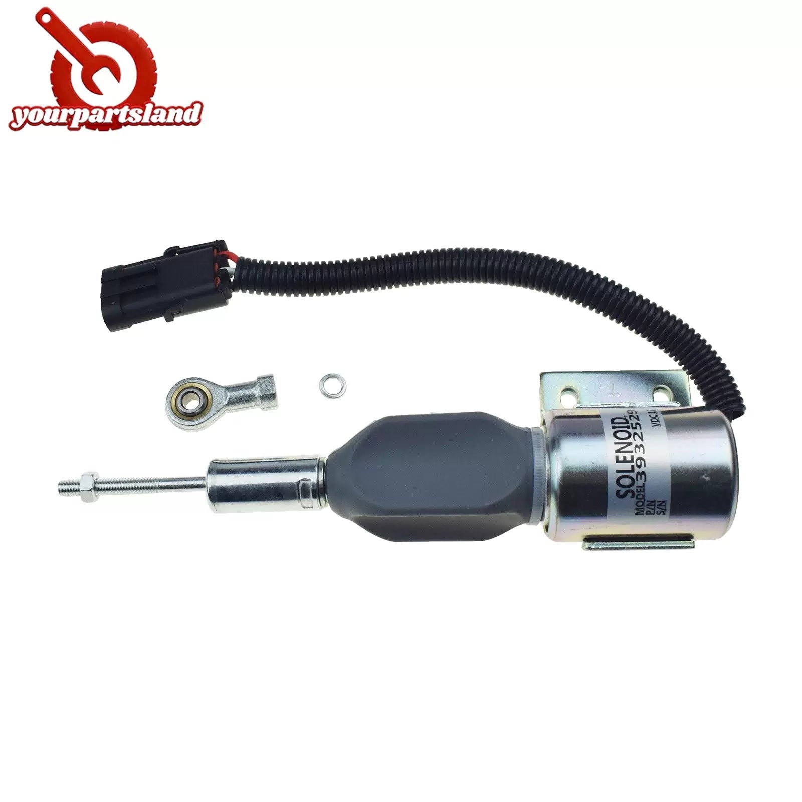 12V Fuel Shut Off Solenoid 3932529 for Cummins 4BT 6BT 5.9L SA-4756-12 3935431 6B93BC-57 [6]