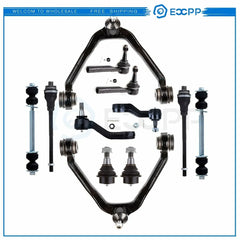 12 Pieces Complete Front Steering Kit Fits 2001-2005 2006 GMC Yukon XL 1500 6B93BC-57 [1]