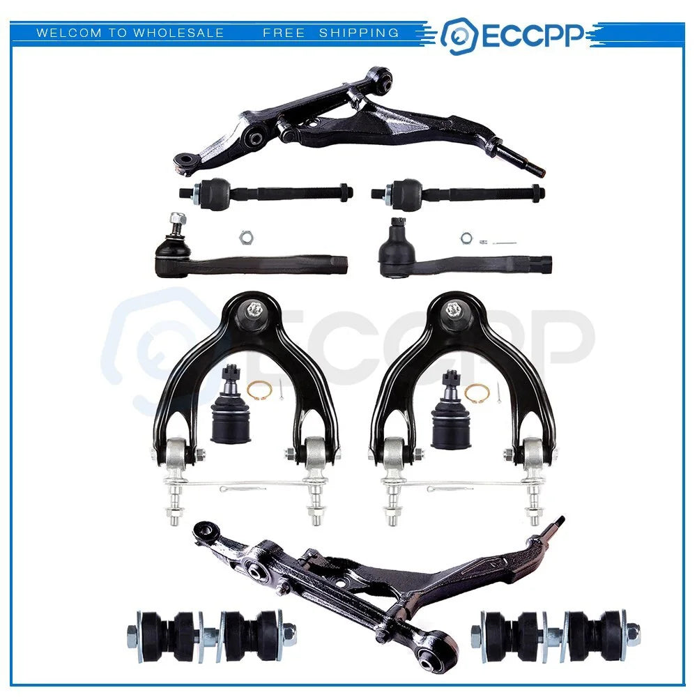 12 x Front Upper Lower Control Arms Tie Rods Sway Bars Fits 1992-1996 1997 Honda 6B93BC-57 [1]