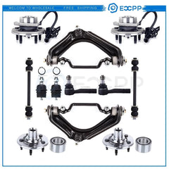 12pc Front Wheel Bearing Hub Upper Control Arm For 02-05 Ford Explorer & Mercury KOEEP [1]