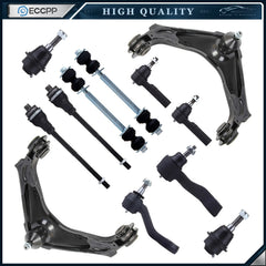 12pcs Suspension Kit Control Arm w/ Ball Joints For 2001-2009 2010 Chevrolet GMC KOEEP [1]