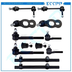12x Front Ball Joints Tie Rods Sway Bars Fits 1998-2000 01 2002 Lincoln Town Car 6B93BC-57 [1]