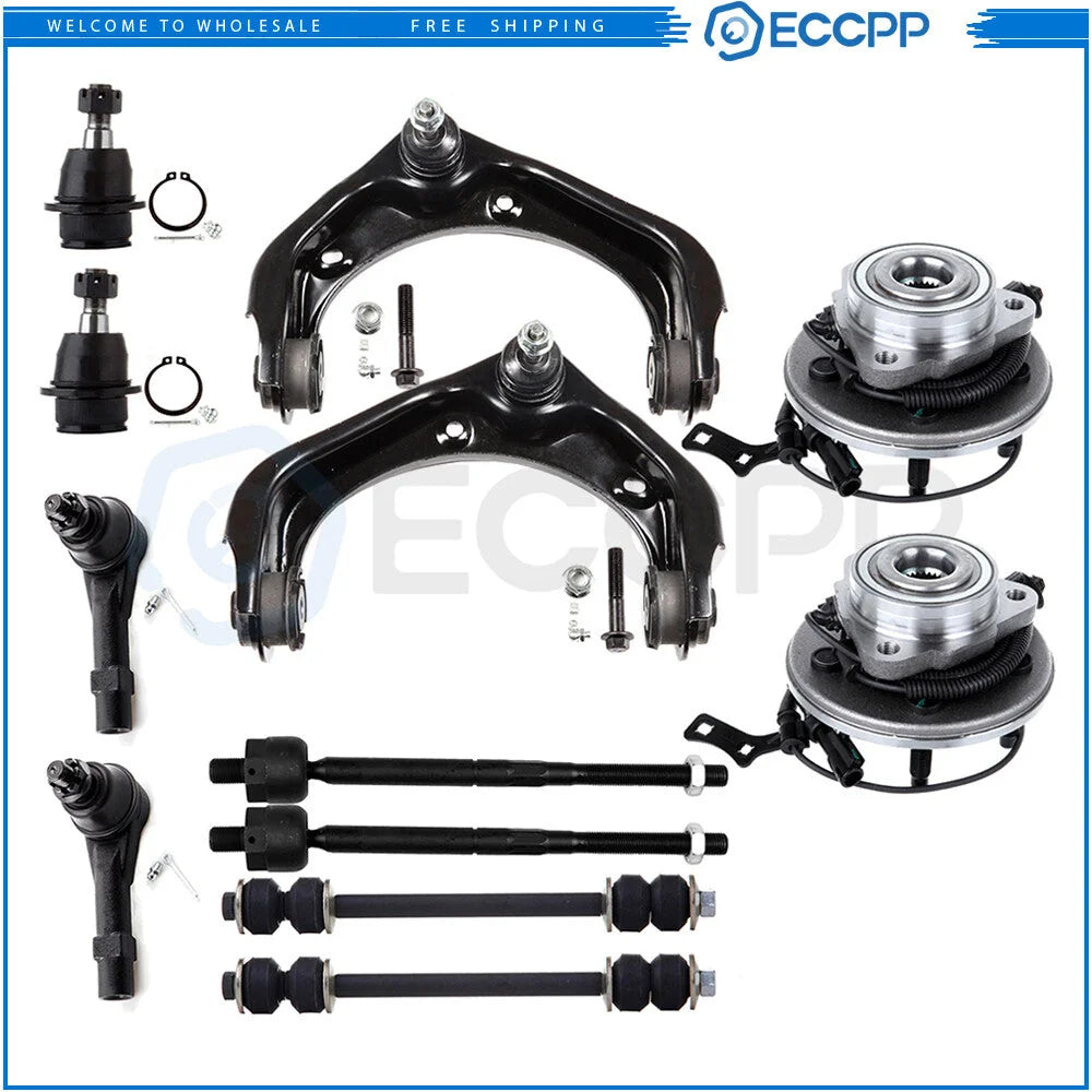 12x Front Control Arm Ball Joint Tie Rod For 2007-2010 Ford Explorer Sport Trac 6B93BC-57 [1]