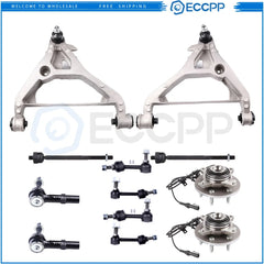 12x Front Control Arm Tie Rod Wheel Bearning Hub For 2003-2006 Lincoln Navigator KOEEP [1]