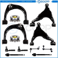 12x Front Steering Tie Rod Sway Bar Wheel Bearning Hub For 2003-2009 Lexus GX470 KOEEP [1]