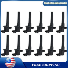 12x Ignition Coils For Aston Martin DBS DB9 Rapide Virage Zagato 4G43-12A366-AA 6B93BC-57 [1]