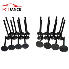 12x Intake & 12x Exhaust Valves For 99-10 Hyundai Tucson Santa Fe Kia 2.5L 2.7L 6B93BC-57 [2]
