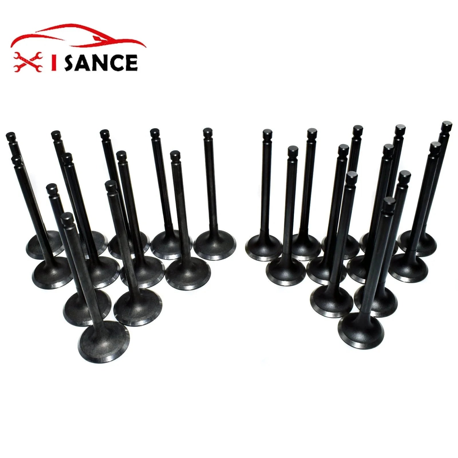 12x Intake & 12x Exhaust Valves For 99-10 Hyundai Tucson Santa Fe Kia 2.5L 2.7L 6B93BC-57 [3]