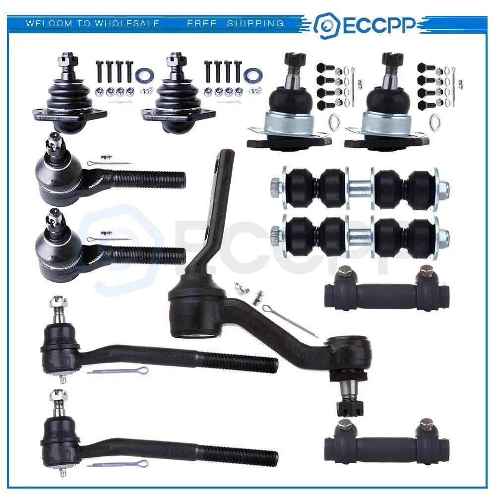 13pcs Front Ball Joints Tie Rods For Chevrolet Blazer & GMC Jimmy 4WD KOEEP [1]