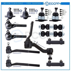 13pcs Front Ball Joints Tie Rods For Chevrolet Blazer & GMC Jimmy 4WD KOEEP [1]