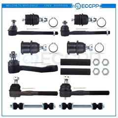 13pcs Front Tie Rod Ends Ball Joints Pitman Arm For Ford F-150 F-250 1997-2004 6B93BC-57 [1]