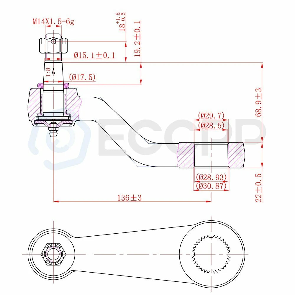 13x For 1999-2006 Sierra Silverado 1500 4WD & 4x4 Front Tie Rod Ends Ball Joints 6B93BC-57 [8]