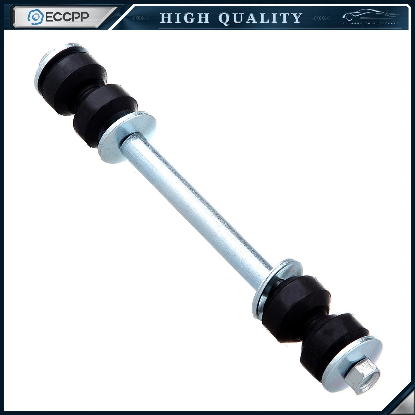 13x Front Control Arms Sway Bars Tie Rod Links For 01-10 GMC Sierra 2500 3500 HD KOEEP [10]