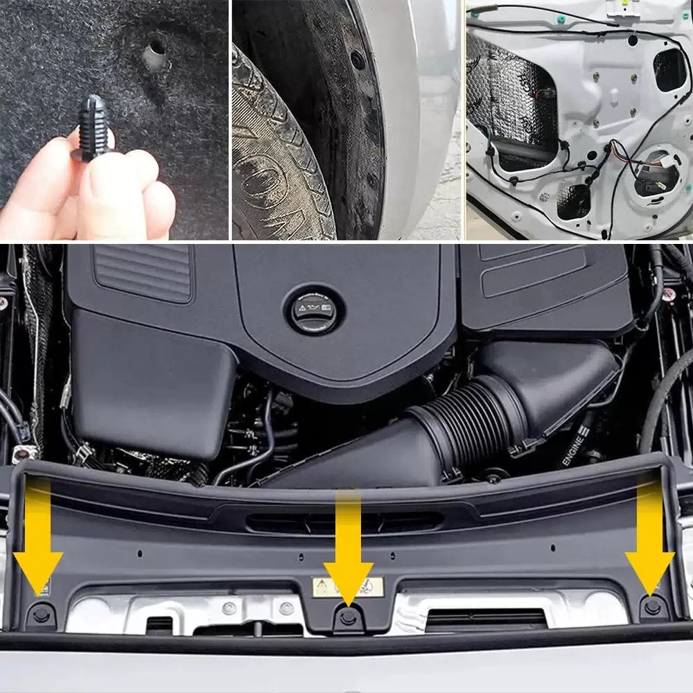 146PCS For TOYOTA Lexus Fender Door Hood Bumper Car Trim Clips Body Retainer Kit 6B93BC-57 [11]