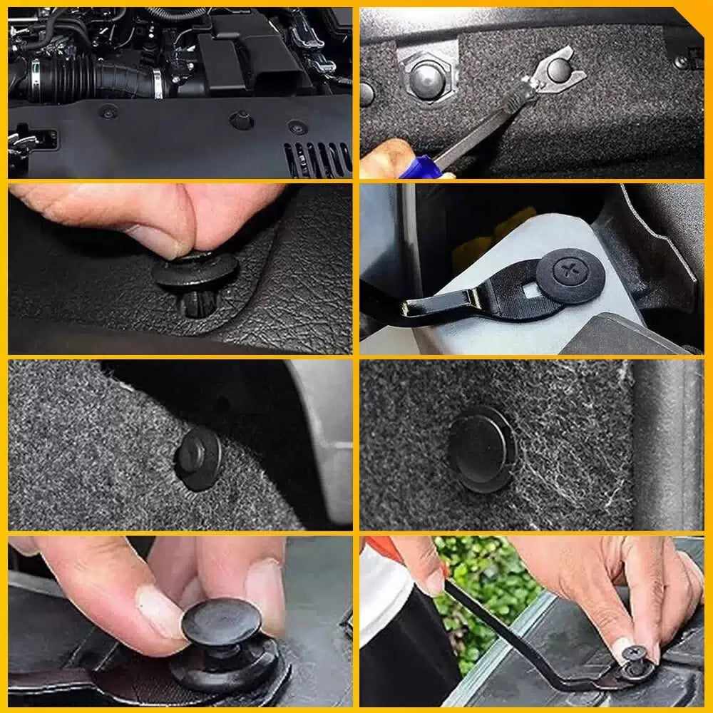 146PCS For Toyota Fender Door Hood Bumper Trim Car Push Retainer Pin Rivet Snaps 6B93BC-57 [9]