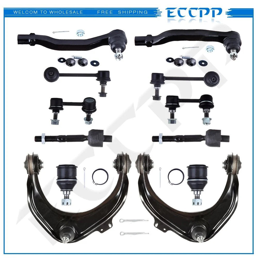 14PCS Front Ball Joints Control Arms Sway Bar Links Kit For Honda Accord 2.3L KOEEP [1]