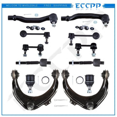 14PCS Front Ball Joints Control Arms Sway Bar Links Kit For Honda Accord 2.3L KOEEP [1]