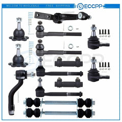 14PCS Front Suspension Kit Ball Joints Pitman Arm Idler Arm Kit For Chevy K2500 KOEEP [1]