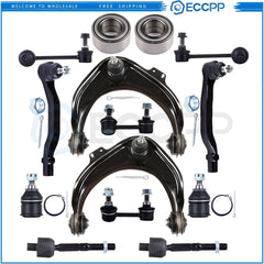 14Pcs Front Control Arm Sway Bar End Link Wheel Bearning For 1999-2003 Acura TL KOEEP [1]