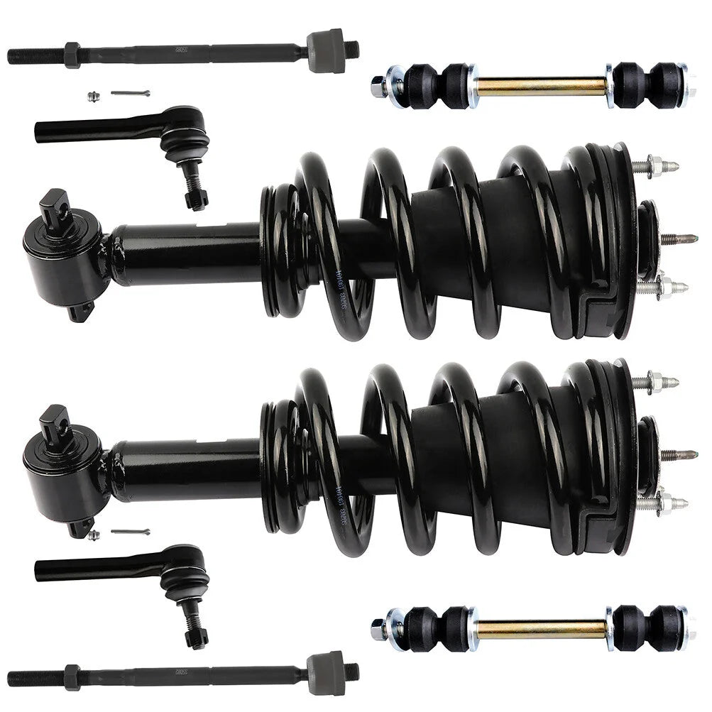 14-18 For Chevrolet Silverado 1500 4WD Front Struts Joint Tie Rod Sway Bar Link KOEEP [1]