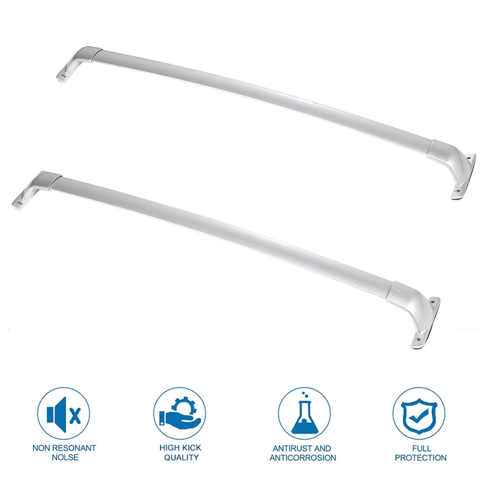 14-21 For Infiniti QX60 JX35 Silver Roof Rack Cross Bar Luggage Carrier Bar Pair KOEEP [3]