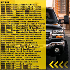 1514-3597 Fog Light Switch For Chevy Silverado Tahoe Avalanche GMC Sierra EOA 6B93BC-57 [2]