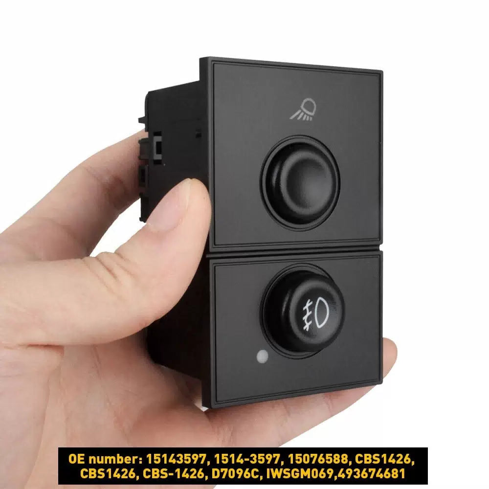 1514-3597 Fog Light Switch For Chevy Silverado Tahoe Avalanche GMC Sierra EOA 6B93BC-57 [8]