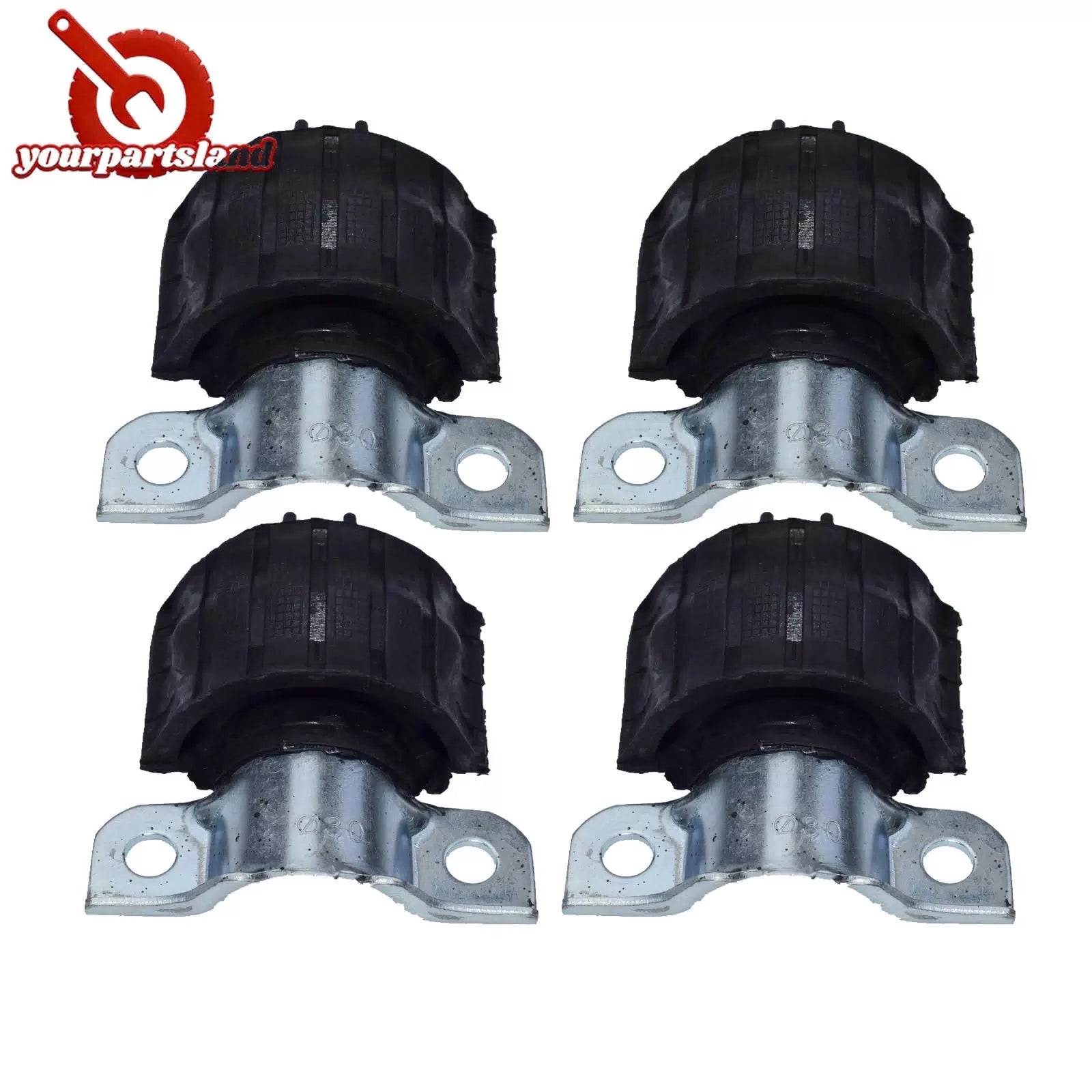 1643231185 Front Sway Bar Bushing 4PCS for Mercedes-Benz GL450 Base 4.7 2007-12 6B93BC-57 [1]