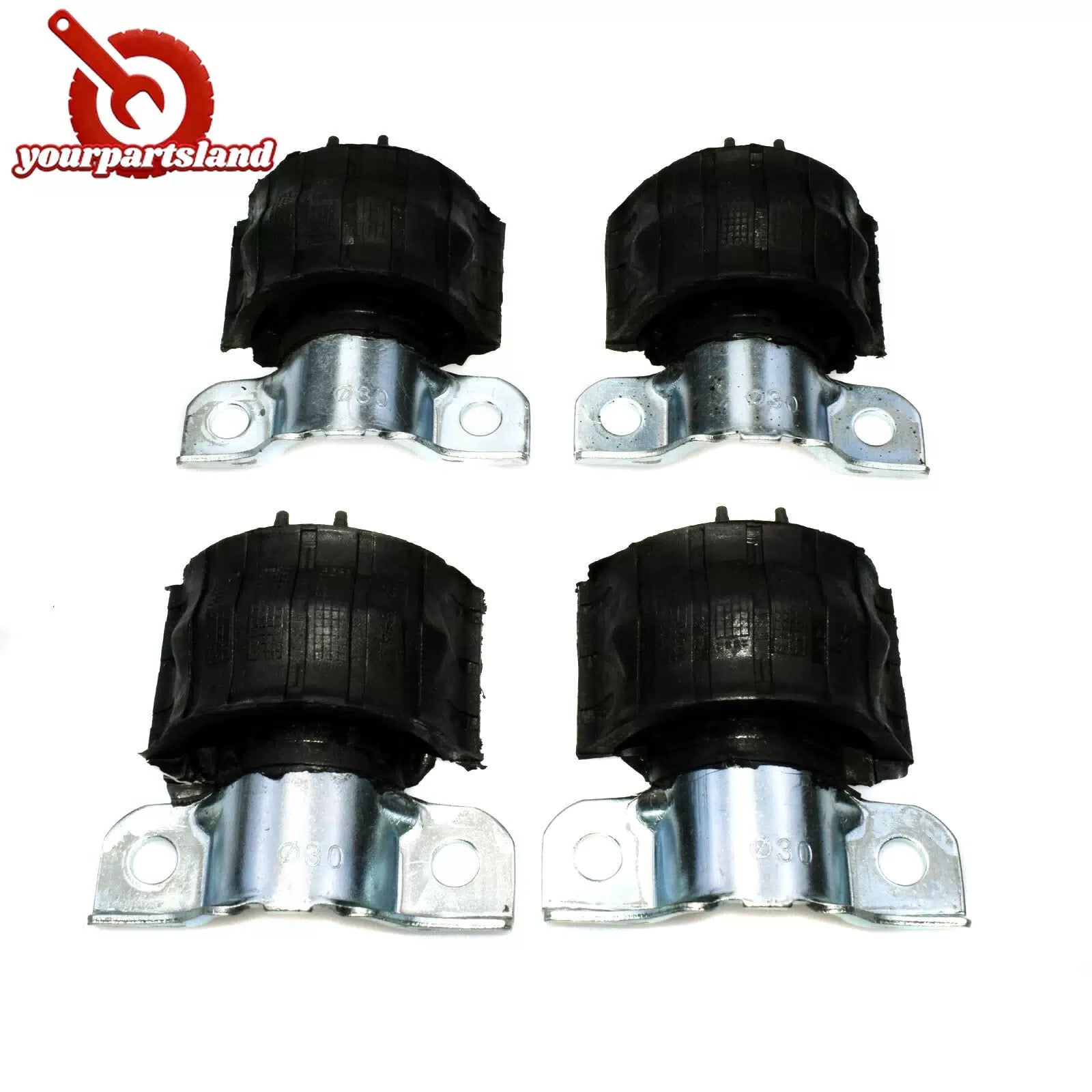 1643231185 Front Sway Bar Bushing 4PCS for Mercedes-Benz GL450 Base 4.7 2007-12 6B93BC-57 [3]