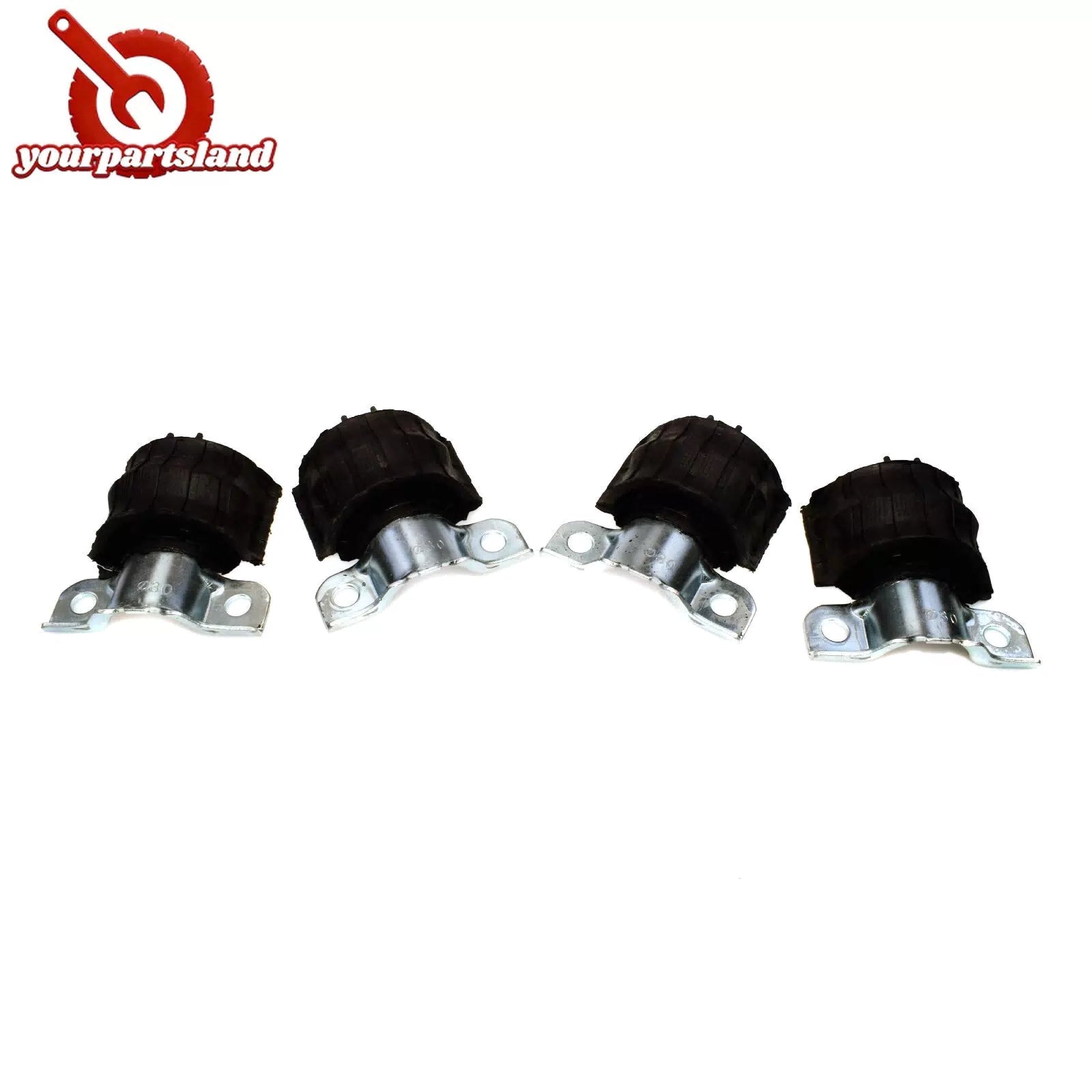 1643231185 Front Sway Bar Bushing 4PCS for Mercedes-Benz GL450 Base 4.7 2007-12 6B93BC-57 [5]