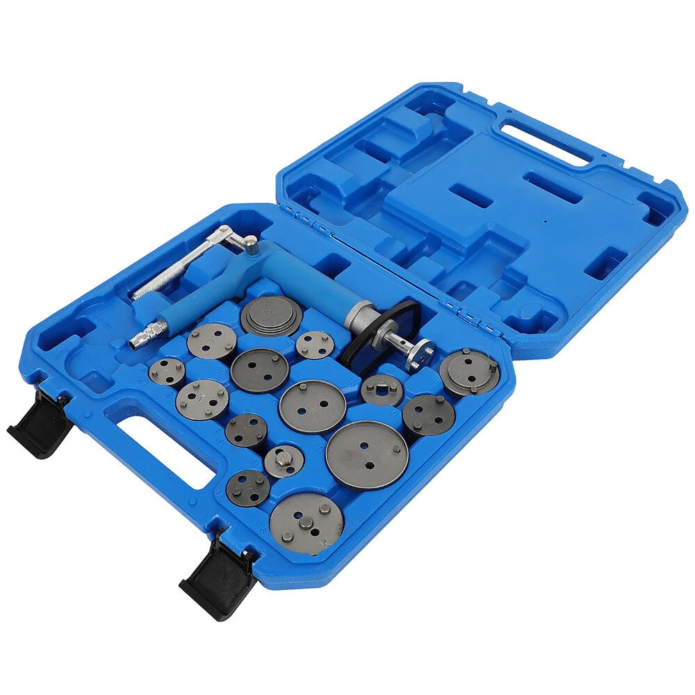 16 pcs Disc Brake Caliper Piston Wind Back Tool Kit Pneumatic Rewind Air Powered KOEEP [3]