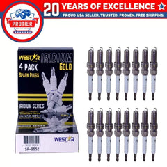 16x iridium spark plugs 7090 SP-9652 IX 5464 BKR5EGP performance power MPG 6B93BC-57 [1]
