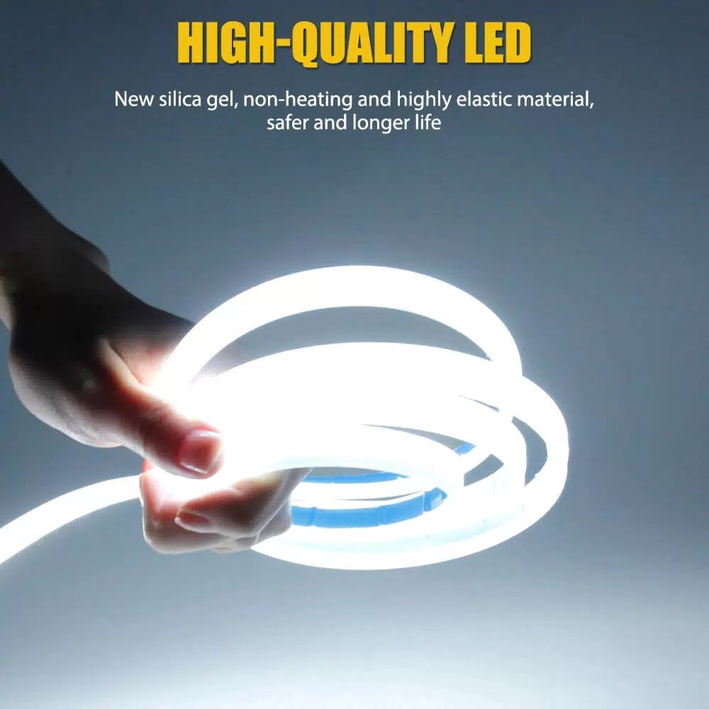 180cm Scan Start Up Car Dynamic LED Hood Light DRL Strip Daytime Running Light 6B93BC-57 [11]