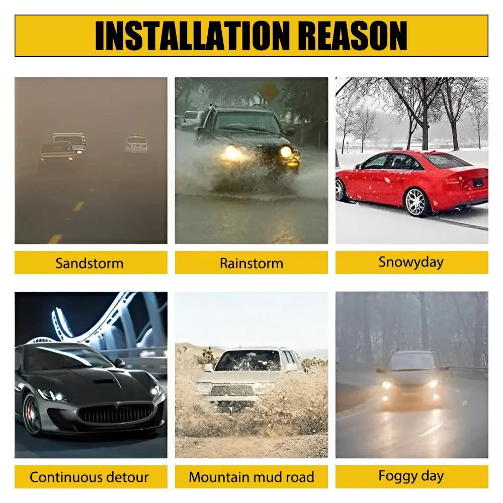 180cm Scan Start Up Car Dynamic LED Hood Light DRL Strip Daytime Running Light 6B93BC-57 [3]