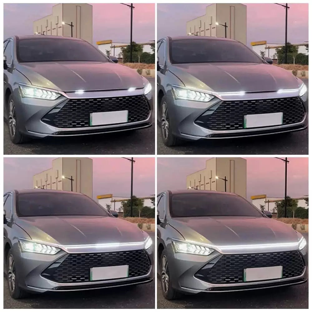 180cm Scan Start Up Car Dynamic LED Hood Light DRL Strip Daytime Running Light 6B93BC-57 [6]
