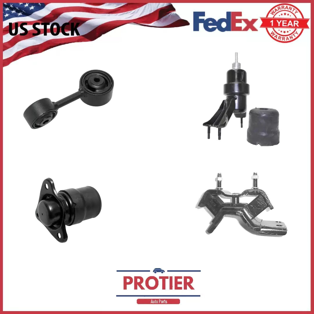 1992-1996 Toyota Camry 2.2L Auto Engine Motor Mount Set 6B93BC-57 [1]